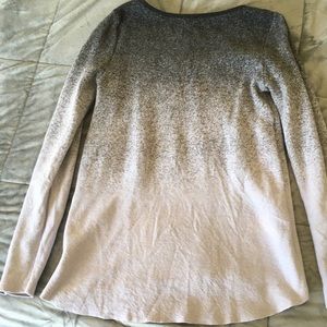 Lavender and gray Vera Wang Sweater